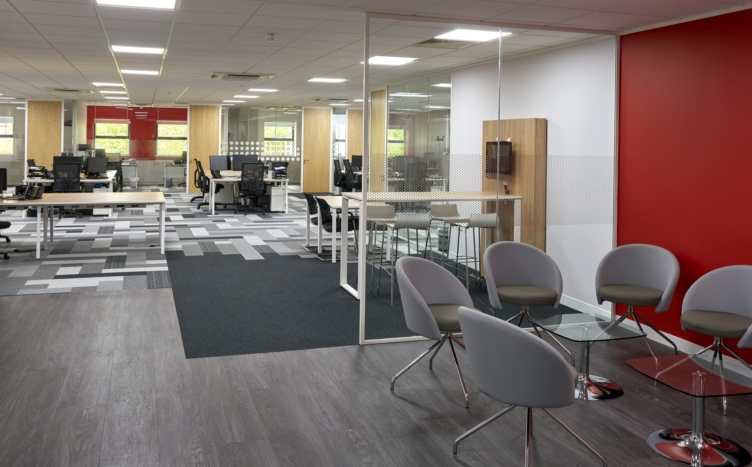 Office Refurbishment in Milton Keynes Case Study Meridian Interiors