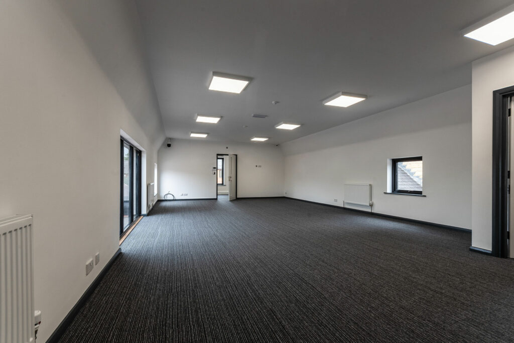 Open plan office space